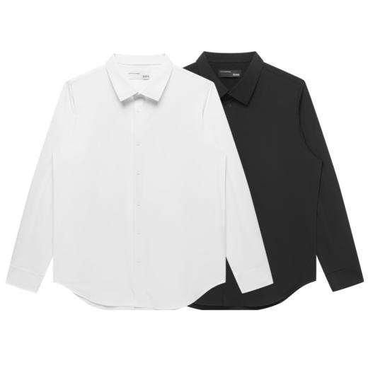 GXG男装 双色百搭免烫长袖衬衫 夏季热卖衬衫 GE1031029G 商品图4