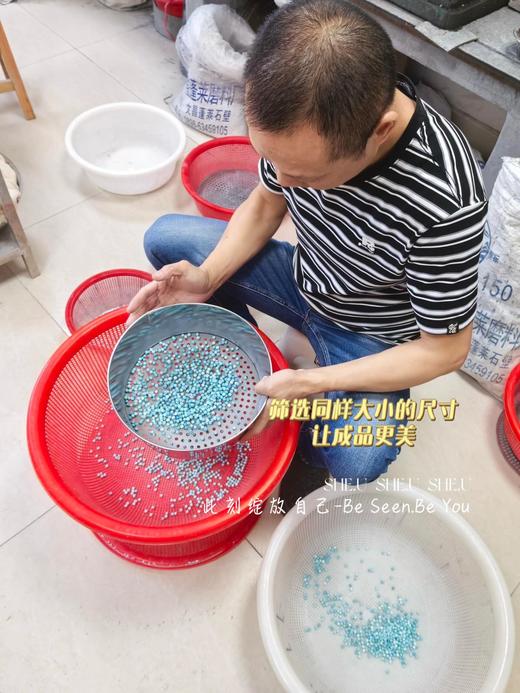 ✨夏日的入场券【天然绿松多宝石项链】新中式多宝绿松石项链 春的气息扑面而来!戴上绿色项链去感受万物的苏醒，去追逐那一抹绿意 商品图9