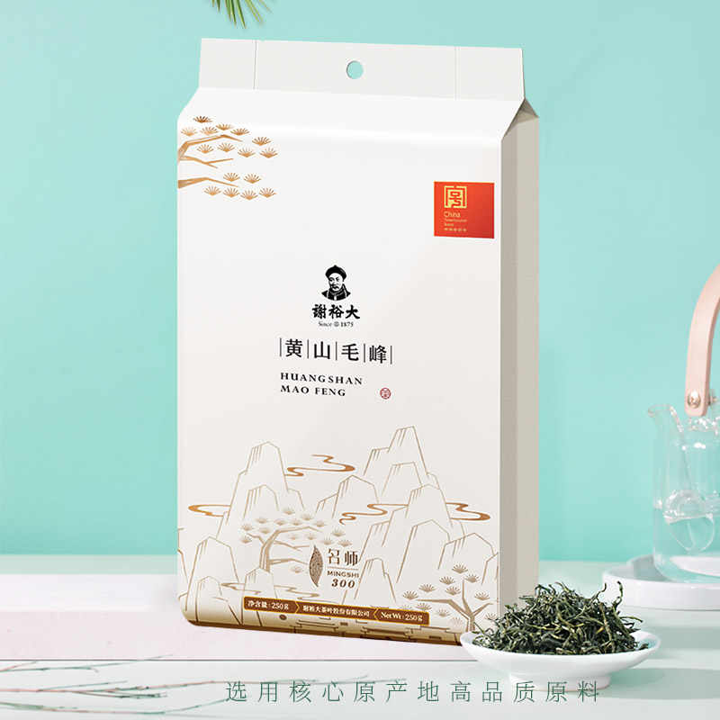 【2025新茶】谢裕大黄山毛峰名师300古法春茶袋装250g茶叶绿茶