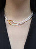 LS｜La aureola Necklace 珍珠V项链 [ 金 / 银 ] 【Celestial】 商品缩略图1