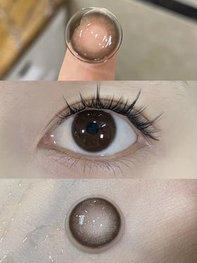 honeyegg半年抛美瞳 米茶茶 14.2mm