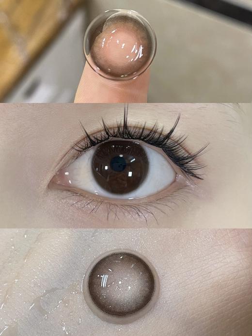 honeyegg半年抛美瞳 米茶茶 14.2mm 商品图0