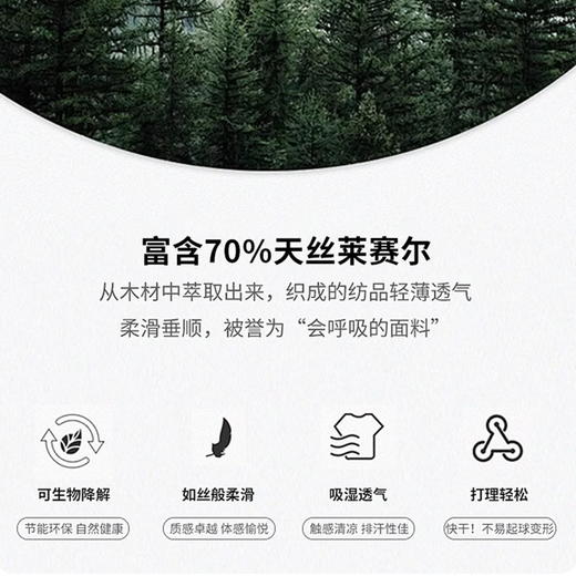 灰壳（Grey Preparer）15.5μm美利奴羊毛天丝速干短袖夏季男士运动T恤速干衣 商品图4