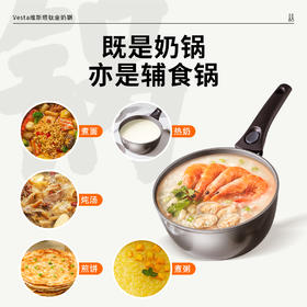 斯罗尼SIRONI巧锅锅维斯塔奶锅 20CM