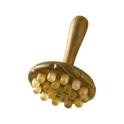 初心| 莲蓬经络刷绿檀羊角 商品图4