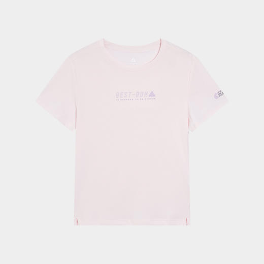 匹克2025年新款训练跑系列女款圆领短袖T恤F6252052 商品图2