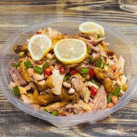 【招牌自制】凉拌手撕鸡（500±20g）带配菜