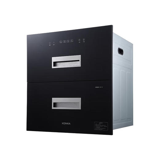 IBF艾博菲康佳110L大容量红外线消毒柜上下双层高温杀毒消毒柜ZTD110KB01(6701L)_二星级_110L【K】 商品图0