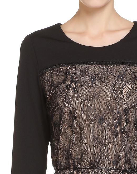 DCF21189036  DANIEL HECHTER   蕾丝拼接优雅连衣裙 商品图4