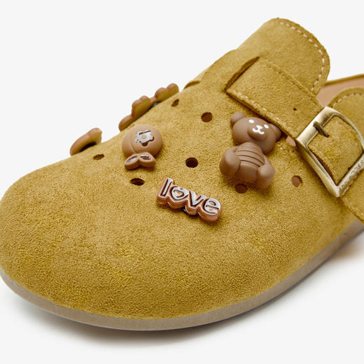 【限时秒杀】西遇勃肯鞋洞洞鞋女新款春夏可爱一脚蹬外穿凉拖包头半拖鞋V0056546 商品图6