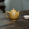 【青山特惠】宜兴原矿 全手工黄金段泥 禅心紫砂壶 .250cc 方勤平【国工】.【鲁号】刻绘 商品缩略图2