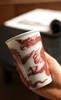 元岚堂龙纹青花釉里红可乐杯陶瓷茶杯大容量主人杯单人啤酒杯 商品缩略图2