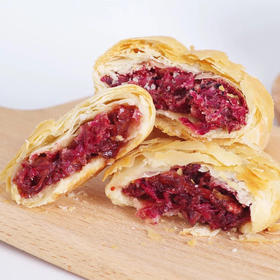 鲜甜可口 酥香掉渣 | 云南特产鲜花饼 重瓣红玫瑰鲜花 特色美食零食 点心糕点 20枚/盒/30枚/盒