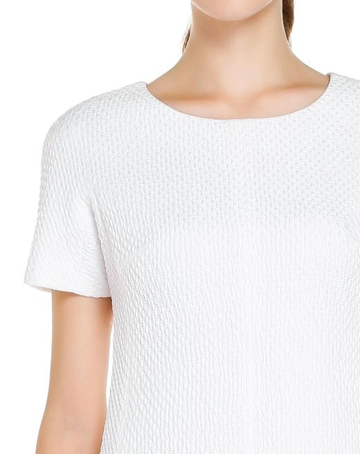 4894415518801  JOAN&DAVID   白色气质简洁优雅短袖连衣裙 商品图4