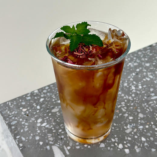 【6F】Prince咖啡-现制玫瑰椰椰美式一杯 商品图0