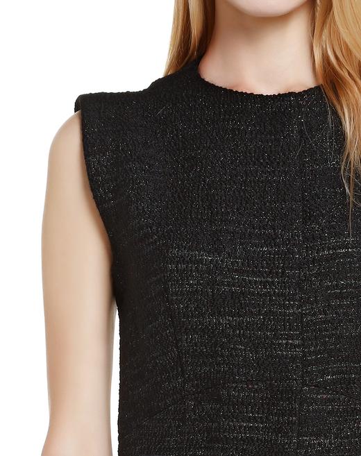 545714 Z38 夏姿?陈SHIATZY CHEN 女款圆领闪暗纹无袖外套 商品图4