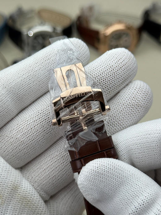 3K厂V3升级版薄薄薄！真功能，真小秒！百达翡丽鹦鹉螺5980多功能计时腕表【表壳】腕表尺寸40.5毫米，厚度为全网最薄仅13.5毫米，同正品一致的枕型表壳采用正面拉丝❗️❗️❗️ 商品图8