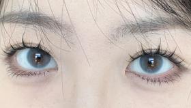 honeyegg半年抛美瞳 高冰翡蓝 14.0mm