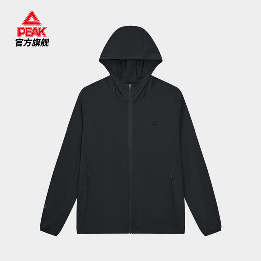 匹克2025年新款轻运动系列男款针织防晒衣F6252271 商品图2