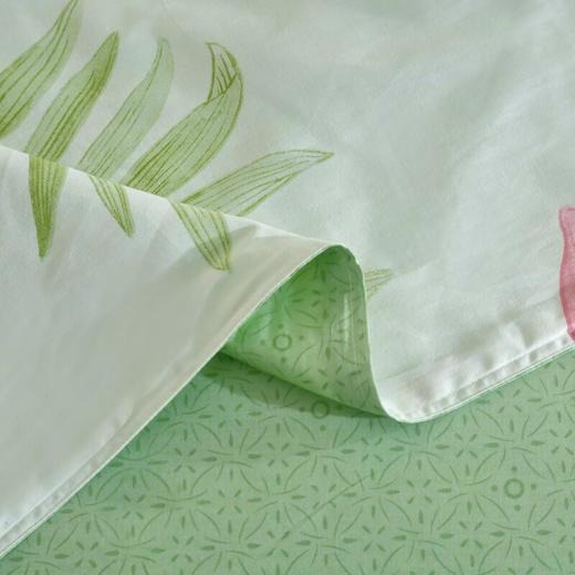 彩羊恒源祥集团彩羊家纺全棉四件套 花之恋 米 200x230cm+恒源祥彩羊 全棉四件套-那年花开（粉） 200*230CM+1DB1312【LXKGCJ10.0】 商品图1