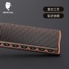 太空铝梳子发型师剪发梳超薄男士理发梳子美长发平双头女 商品缩略图5