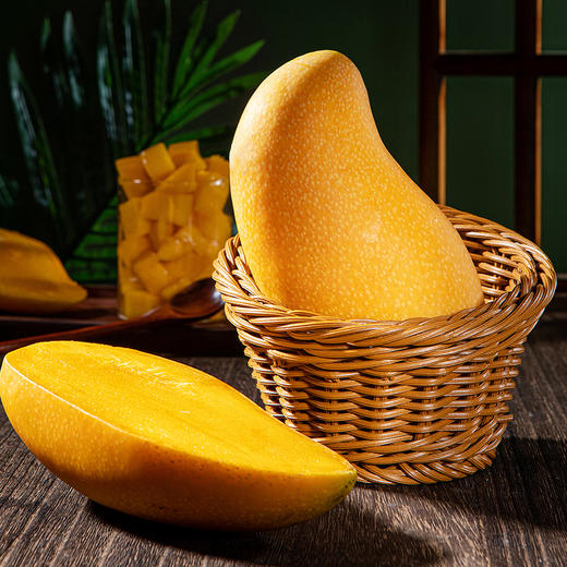 新鲜水果 风味浓郁芒果 水仙芒 500g 商品图1