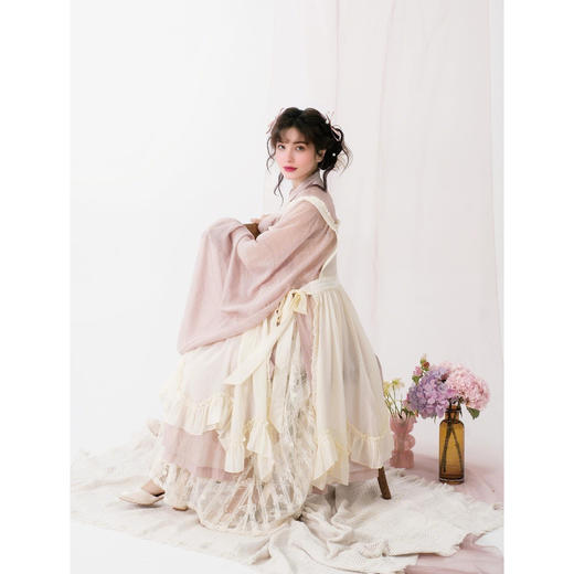 裁缝学苑AS470汉服女夏季改良汉元素开衫背带裙半身裙套装纸样女装样板 商品图2