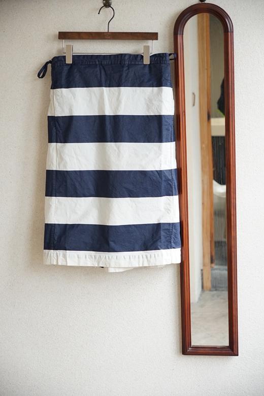 Casey Casey条纹直筒半身裙 商品图4