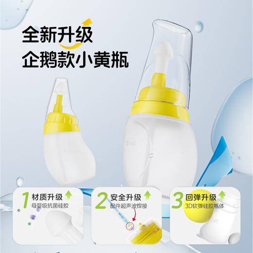 [解先森专属] 小象舒比儿童洗鼻器家用鼻腔冲洗鼻炎鼻塞专用冲洗器医用抗菌洗壶 商品图2