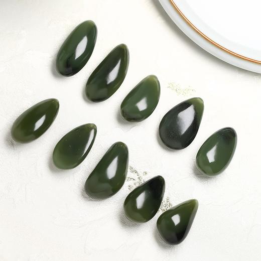 【顺丰包邮】五德·「只此青绿」和田青玉专场系列，晴水含情，玉润如诗，如盈盈春水，可入诗可作画 商品图10