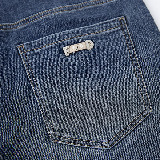 【新品上新】HX 春季水洗牛仔长裤S201511047101 商品图7