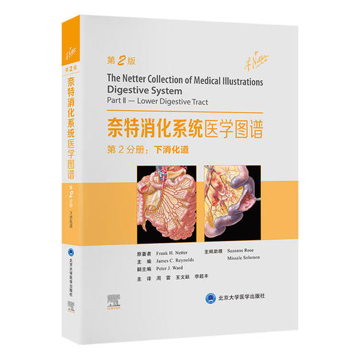 奈特消化系统医学图谱 —— 第2分册：下消化道（第2版）周雷 王文跃 李超丰 主译 商品图0