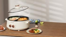 美菱 MT-LC1605电热锅（鸳鸯电火锅）