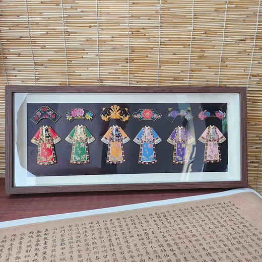 冰箱贴展示收藏磁吸相框 黑白两用底色 优质铁板牢固吸附 亚克力罩 商品图3