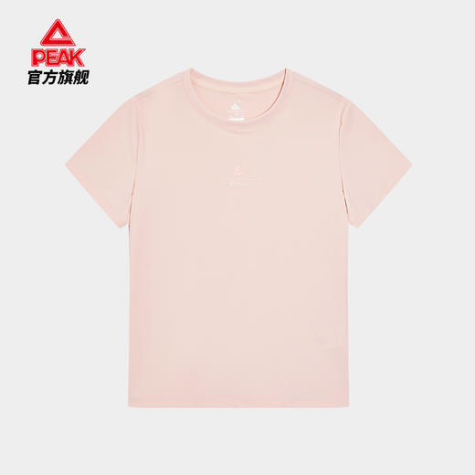 匹克2025年新款轻运动系列女款圆领短袖T恤F6252262 商品图0