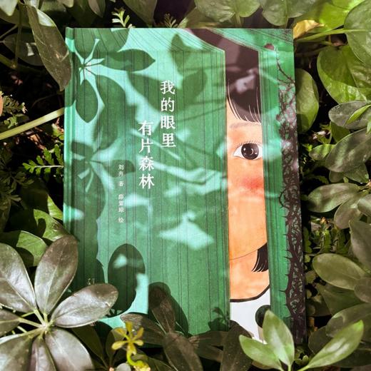 神秘岛  我的眼里有片森林   刘奔 著  薛紫琼 绘  荣获2021BIBF菠萝圈儿国际插画奖“中国原创奖” 商品图3
