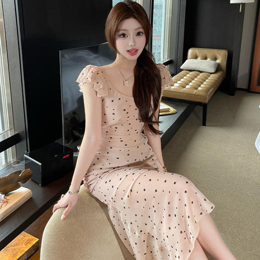 清仓捡漏 张林超LIN BOUTIQUE「在逃公主裙」高腰显瘦法式小众油画感仙女裙 商品图3