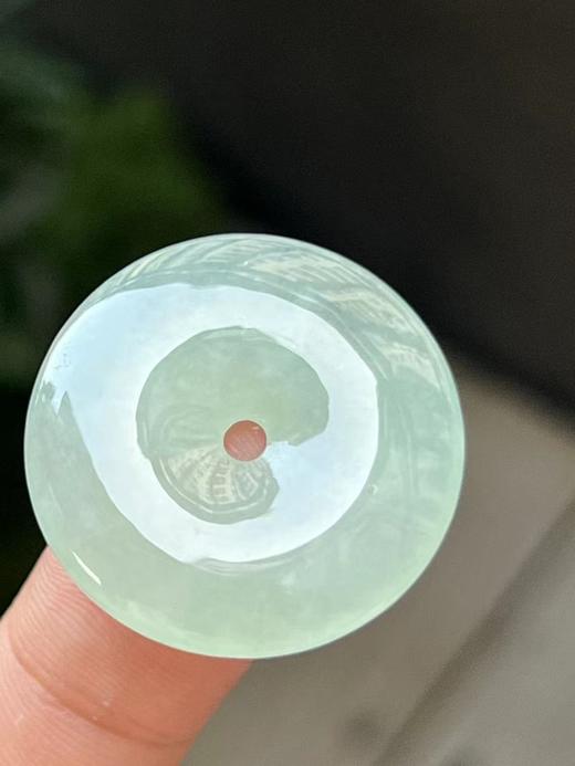 【云意轩】编号：9479  冰种甜绿平安扣天然翡翠 附证书 商品图3