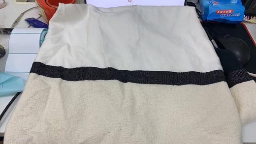 4894415256239  JOAN&DAVID 米白/黑色典雅拼接短袖连衣裙 商品图5