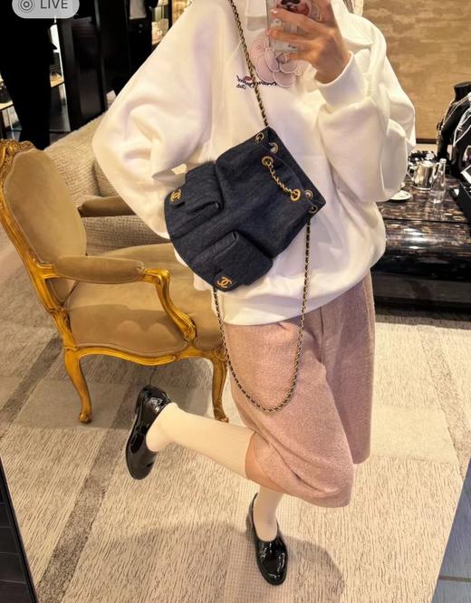 香奈儿25C早春度假系列黑漆乐福鞋（JS） 商品图5