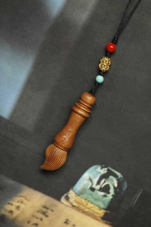 金榜题名·文昌笔°老山檀香挂件 商品图5