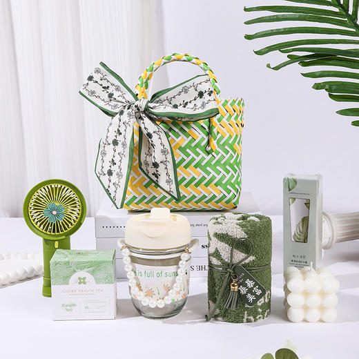 【平安喜乐！编织礼篮】伴手礼盒女伴娘生日礼物实用小礼品幼儿园升学礼物送老师。ry 商品图12