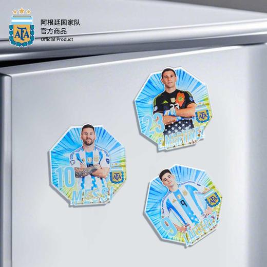 【官方正版】阿根廷国家队 | 梅西球员头像冰箱贴球迷周边 商品图2