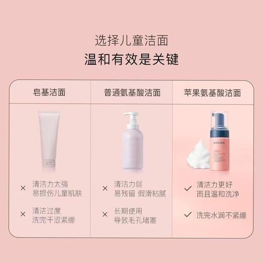 贝德美儿童洗面奶泡沫型3岁以上 商品图2