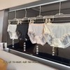 新品3972#10A蜜臀裤网纱【一盒4条装】轻奢性感蕾丝边 蝴蝶结舒适纯棉档女三角裤 商品缩略图1