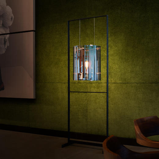 摩根X陈大瑞大师联名款京灯系列面光落地灯 商品图2