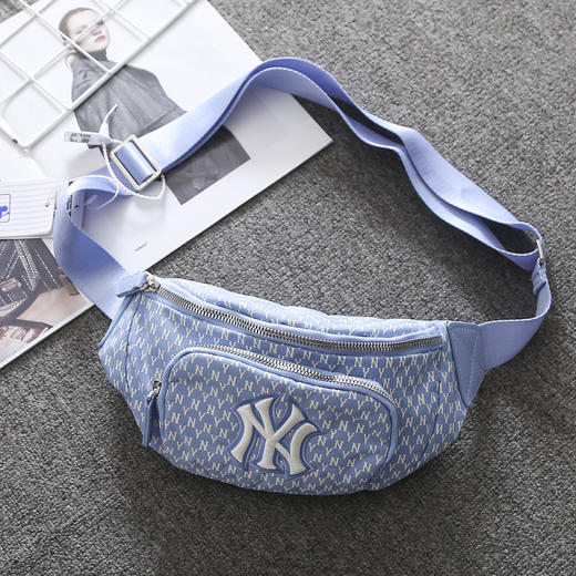 【专属】卖爆了的MLB老花系列#MLB复古老花腰包，日常出街，谁背谁好看！ 商品图1