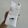 新款正品纯棉耐克四季薄款长款运动袜，手工缝头。越南产
尺码S M L
特价💰79两卡六双包邮 商品缩略图3