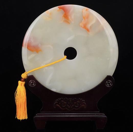 阿富汗玉金意平安扣 商品图1