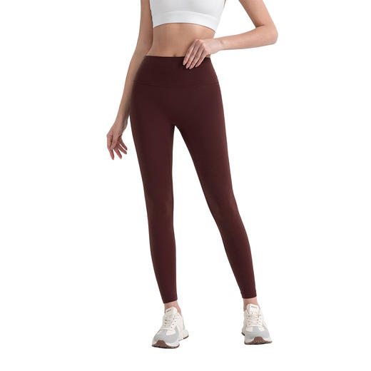 跃牌【欲动春风】系列 瑜伽裤女裸感高腰提臀无尴尬线健身训练九分裤52320 商品图4